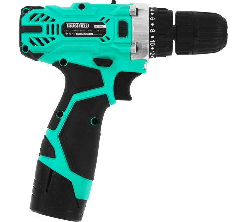 Дрель-шуруповерт Trustfield ETCD-12.2.1 с 2-мя АКБ, кейс