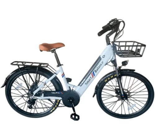 Электровелосипед Smart Balance City Pro белый