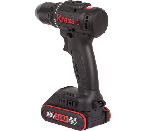 Дрель-шуруповерт Kress KU212.1 с 2-мя АКБ, кейс