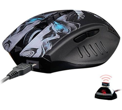 Игровая мышь A4Tech Bloody R80 Plus Skull