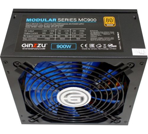 Блок питания Ginzzu MC900