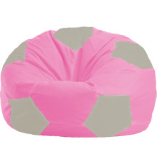 Кресло-мешок Flagman Мяч Стандарт М1.1-205 розовый/белый