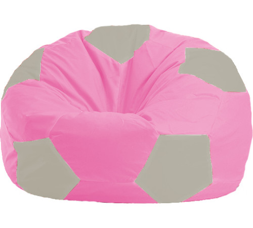 Кресло-мешок Flagman Мяч Стандарт М1.1-205 розовый/белый