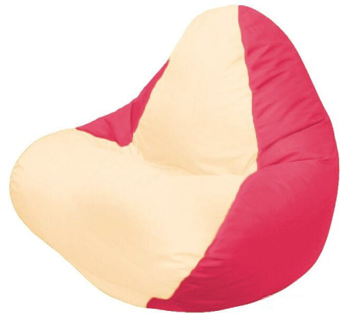 Кресло-мешок Flagman Relax Г4.1-018 красный/бежевый
