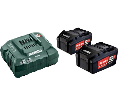 Аккумулятор с зарядным устройством Metabo 685050000 18В/4 Ah + 12-36В