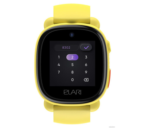 Детские умные часы Elari KidPhone 4G Lite желтый