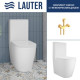 Унитаз напольный Lauter Vortex 2110022VF + гигиенический душ Sano 21LT1294GL