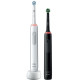 Комплект зубных щеток Oral-B Pro 3 3900 Duo Cross Action + Sensi White D505.523.3H
