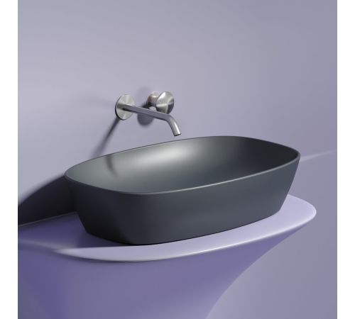 Умывальник Ceramica Nova Element CN6049MDH темный антрацит матовый