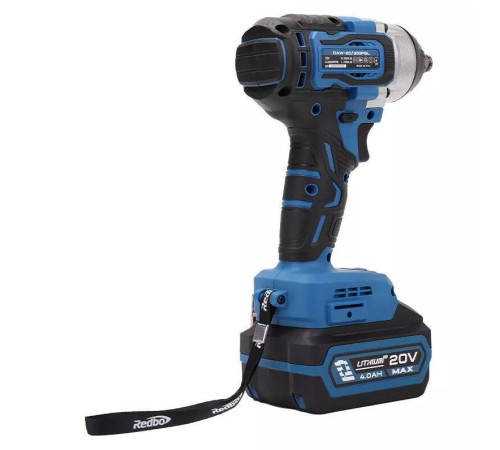 Гайковерт Redbo OAW-20/300PBL с 1-им АКБ, кейс