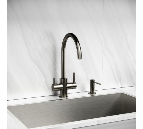 Смеситель Sancos Taper SC4012GG вороненая сталь