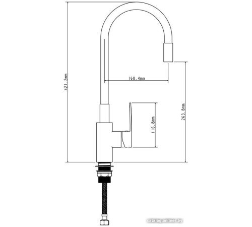 Смеситель Ekko E43151-7