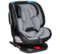 Детское автокресло Farfello YB102A2 серый/экокожа