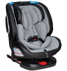 Детское автокресло Farfello YB102A2 серый/экокожа