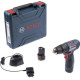 Ударная дрель-шуруповерт Bosch GSB 120-LI Professional 06019G8100 с 2-мя АКБ, кейс
