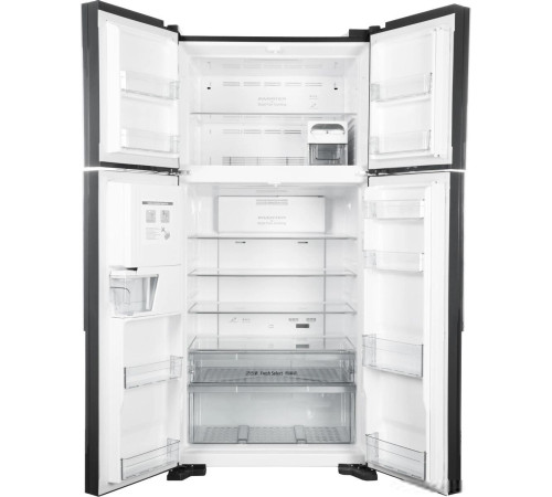 Четырёхдверный холодильник Hitachi R-W660PUC7GGR