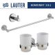 Набор аксессуаров для ванной Lauter 21SH72081 + 21SH72091 + 21SH70011 Chrome, 3 предмета