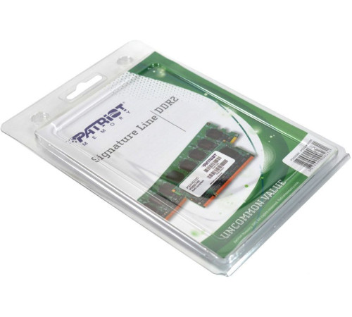 Оперативная память Patriot Signature 2GB DDR2 PC2-6400 PSD22G80026