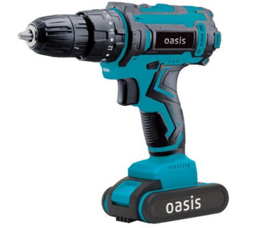 Ударная дрель-шуруповерт Oasis ASU-24S с 2-мя АКБ, кейс