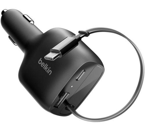 Автомобильное зарядное Belkin CCC001hqBK черный