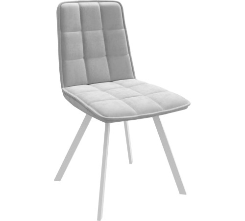 Стул Мамадома Rom D b20 Silver Lux/белый