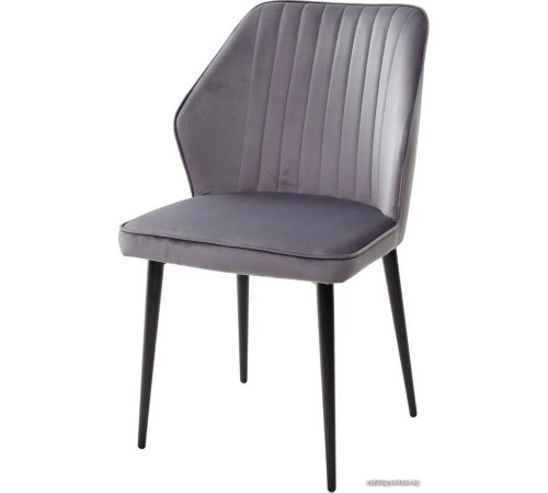 Стул M-City Seattle-V 461MC03529 серый 27 велюр/черный