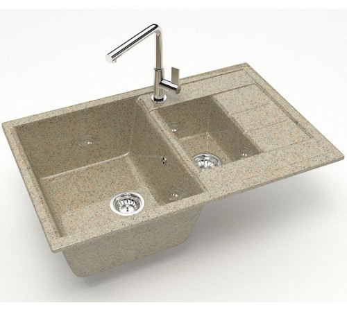 Кухонная мойка MARRBAXX Карельский камень модель 210/Q5 F210Q005 песочный