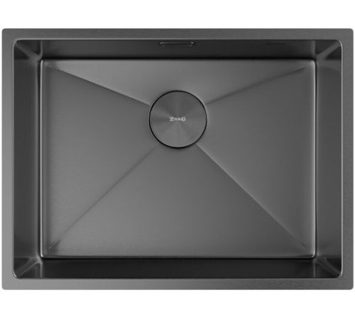 Кухонная мойка ZorG Zerox 59 U / IF PVD Gunblack