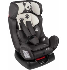 Детское автокресло Siger Диона Animals Панда серый/бежевый