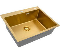 Кухонная мойка ARFEKA Eco AR PVD Nano 70x50 золото