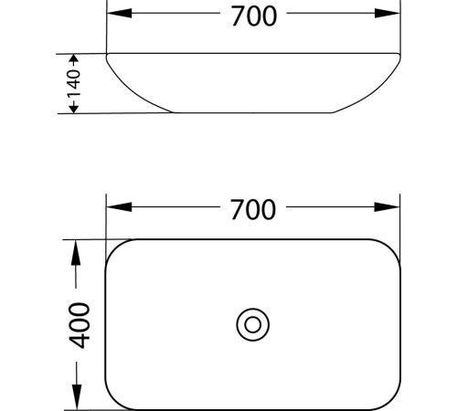 Умывальник Lauter 21886 + Cascade 21СК0655BS