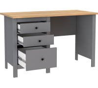 Офисный стол Mio Tesoro Сага 120x56 2.08.06.160.15 серый/ясень