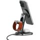 Беспроводное зарядное Satechi 3-in-1 Foldable Qi2 Wireless Charging Stand