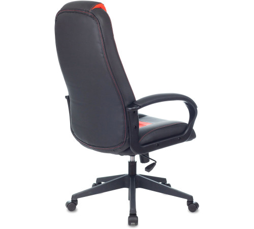 Кресло Zombie 8 черный/красный