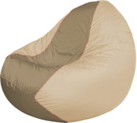 Кресло-мешок Flagman Classic К2.1-188 бежевый/бежевый темный