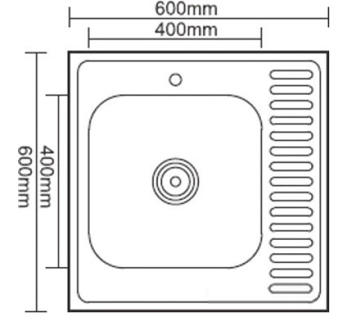 Кухонная мойка Ledeme L96060-6L