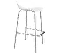 Стул Sheffilton SHT-ST19/S29 белый/хром лак