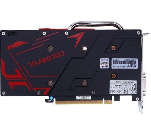 Видеокарта Colorful GeForce GTX 1650 EX 4GD6-V