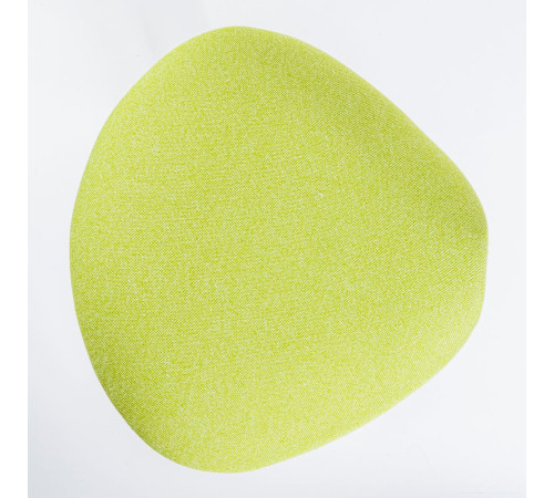 Офисный стул Chair Meister Saddle пластик белый/ткань зеленая