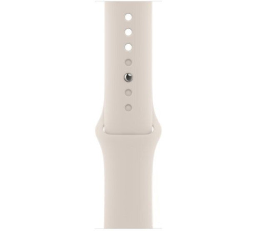 Умные часы Apple Watch SE 2 44 мм алюминиевый корпус, звездный свет/звездный свет, спортивный силиконовый ремешок S/M