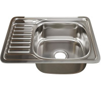 Кухонная мойка Mixline 529331 правая, полированная, 0.6 мм
