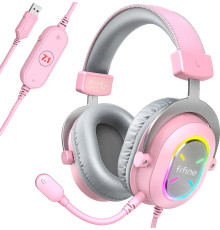 Наушники FIFINE H6X розовый