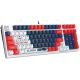 Клавиатура A4Tech Bloody S98 Sports Navy Bloody BLMS Red