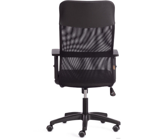 Офисное кресло TetChair Practic Plt кожзам/ткань черный