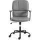 Офисное кресло TetChair Alpha иск. замша, серый