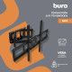 Кронштейн для телевизора Buro MF3 черный