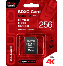 Карта памяти QUMO SDXC QM256GSDXC10U1 256GB