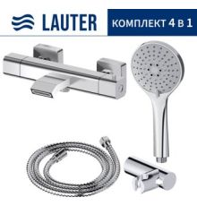 Смеситель Lauter Comfort 21YH40400 с лейкой Relexa Daisy 21S10167
