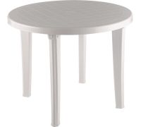 Стол Элластик-Пласт Элластик Круглый 95x95x74 белый