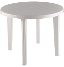 Стол Элластик-Пласт Элластик Круглый 95x95x74 белый